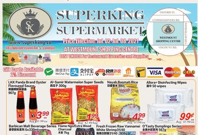 Superking Supermarket (London) Flyer July 2 to 8