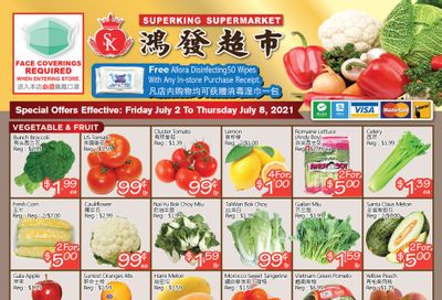 Superking Supermarket (North York) Flyer July 2 to 8