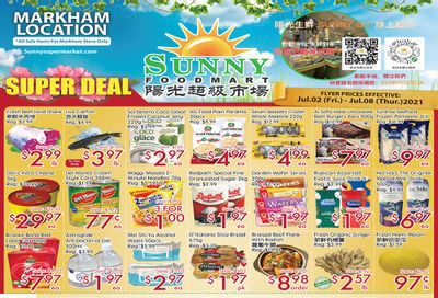 Sunny Foodmart (Markham) Flyer July 2 to 8