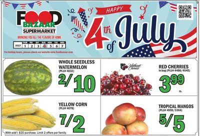 Food Bazaar (CT, NJ, NY) Weekly Ad Flyer July 1 to July 7
