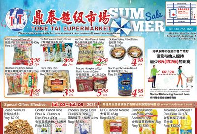 Tone Tai Supermarket Flyer July 2 to 8
