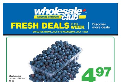 Wholesale Club (Atlantic) Fresh Deals of the Week Flyer July 1 to 7