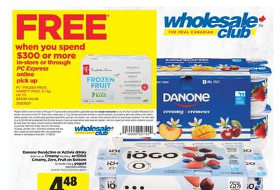 Real Canadian Wholesale Club Flyer July 2 to 8