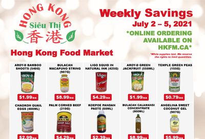 Hong Kong Food Market Flyer July 2 to 5