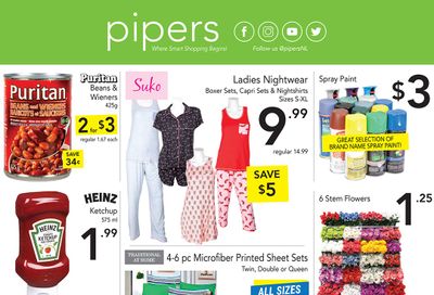 Pipers Superstore Flyer July 2 to 7