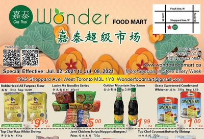 Wonder Food Mart Flyer July 2 to 8