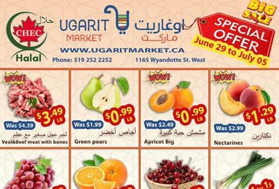 Ugarit Market Flyer June 29 to July 5