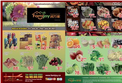 Famijoy Supermarket Flyer July 2 to 8
