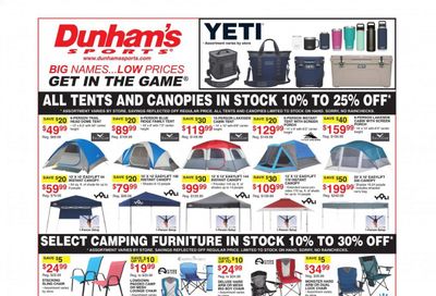 Dunham's Sports (IN, MN, NC, OH, PA, SD, TN, WV) Weekly Ad Flyer July 3 to July 8