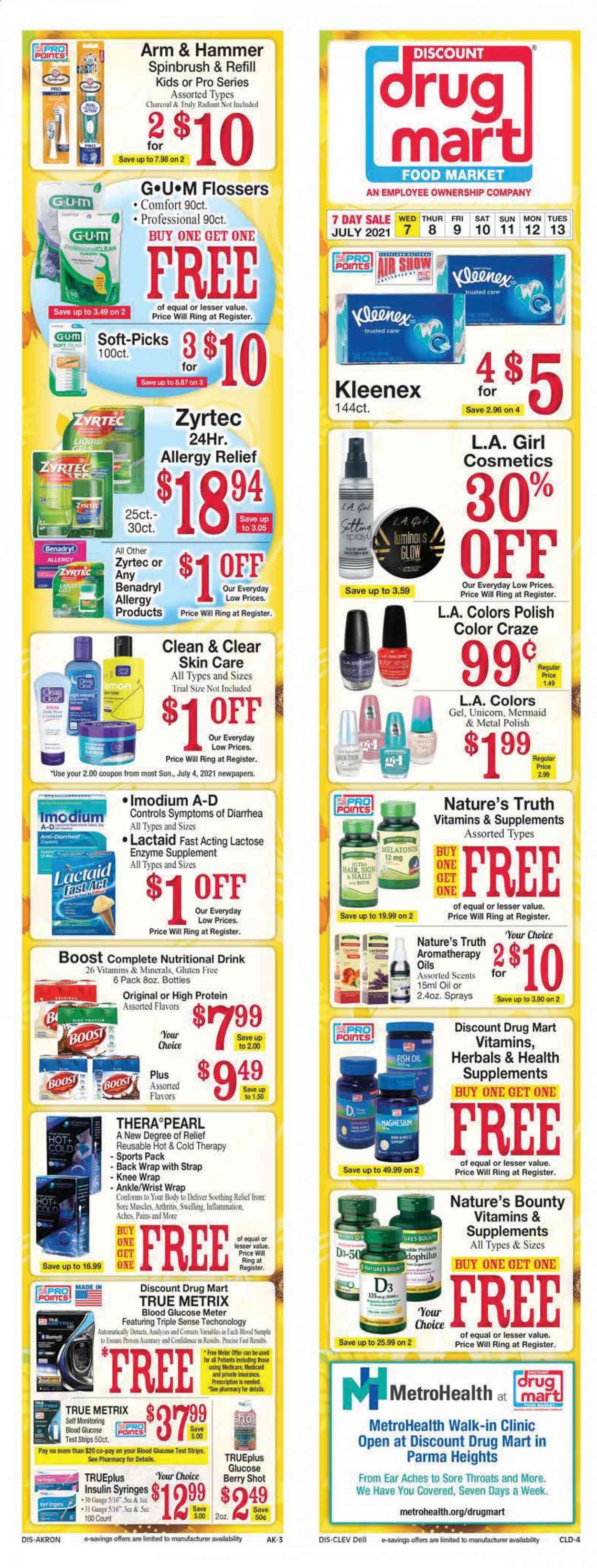 Discount Drug Mart (OH) Weekly Ad Flyer July 7 to July 13