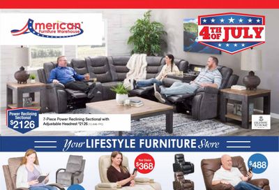 American Furniture Warehouse (AZ, CO, TX) Weekly Ad Flyer July 4 to July 10