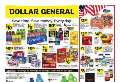 Dollar General (NC) Weekly Ad Flyer July 4 to July 10