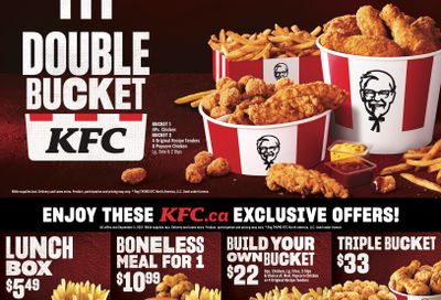 KFC Canada Coupons (ON-Timmins & North Bay), until September 5, 2021