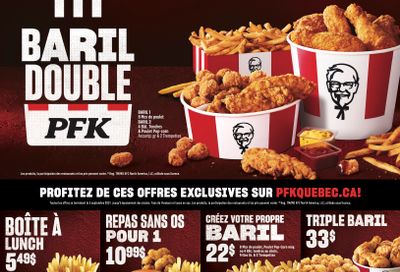 KFC Canada Coupons (QC), until September 5, 2021