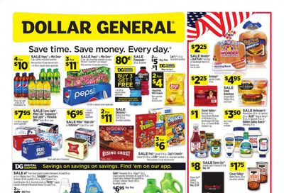 Dollar General (TN) Weekly Ad Flyer July 4 to July 10
