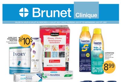 Brunet Clinique Flyer July 8 to 21