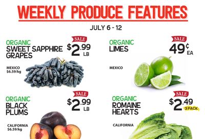 Pomme Natural Market Flyer July 6 to 12