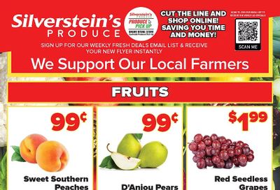 Silverstein's Produce Flyer June 6 to 10