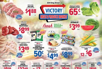 Victory Meat Market Flyer July 6 to 10
