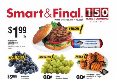 Smart & Final (AZ, CA) Weekly Ad Flyer July 7 to July 13