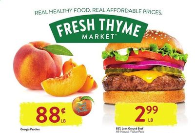 Fresh Thyme Weekly Ad Flyer July 7 to July 13