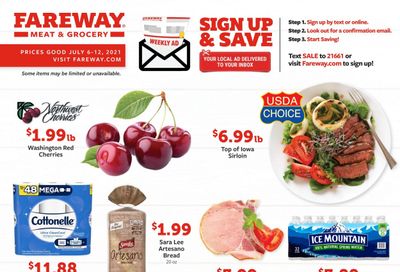 Fareway (IA) Weekly Ad Flyer July 6 to July 12