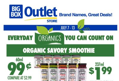 Big Box Outlet Store Flyer July 7 to 13
