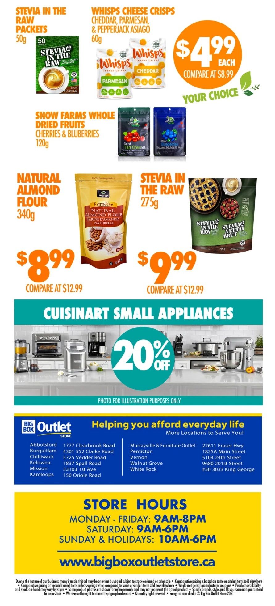 Big Box Outlet Store Flyer July 7 to 13