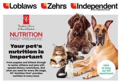 Zehrs PetBook July 8 to August 4