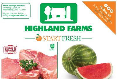 Highland Farms Flyer July 8 to 14