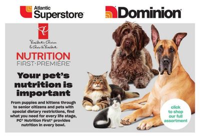 Atlantic Superstore PetBook July 8 to August 4