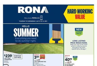 Rona (West) Flyer July 8 to 14