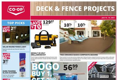 Co-op (West) Home Centre Flyer July 8 to 14