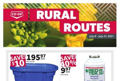 Co-op (West) Rural Routes Flyer July 8 to 21