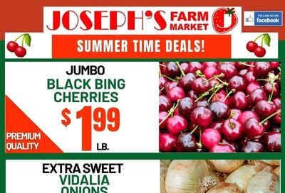 Joseph's Farm Market Flyer July 7 to 12