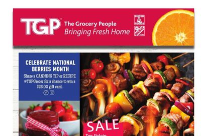 TGP The Grocery People Flyer July 8 to 14