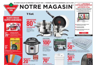 Canadian Tire (QC) Flyer July 8 to 14