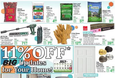 Menards Weekly Ad Flyer July 7 to July 17