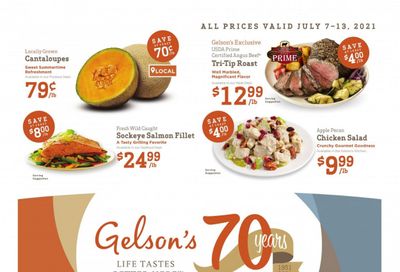 Gelson's (CA) Weekly Ad Flyer July 7 to July 13
