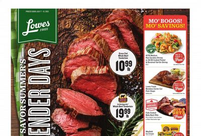 Lowes Foods (NC, SC) Weekly Ad Flyer July 7 to July 13