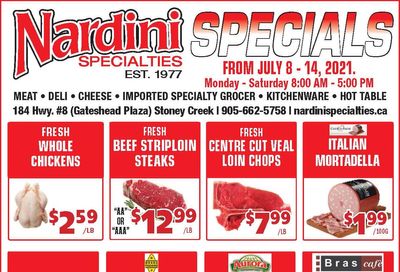 Nardini Specialties Flyer July 8 to 14
