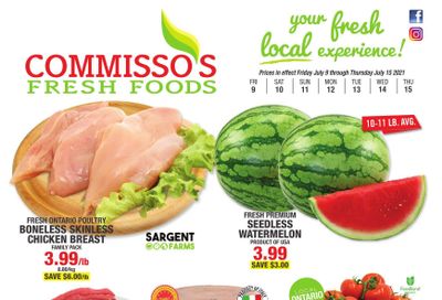 Commisso's Fresh Foods Flyer July 9 to 15