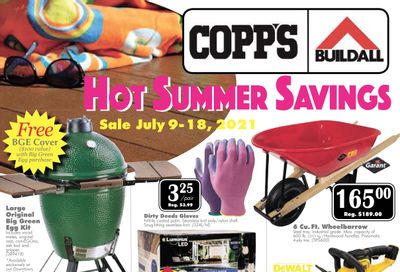 COPP's Buildall Flyer July 9 to 18