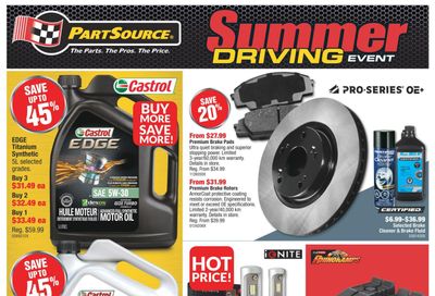 PartSource Flyer July 9 to 14