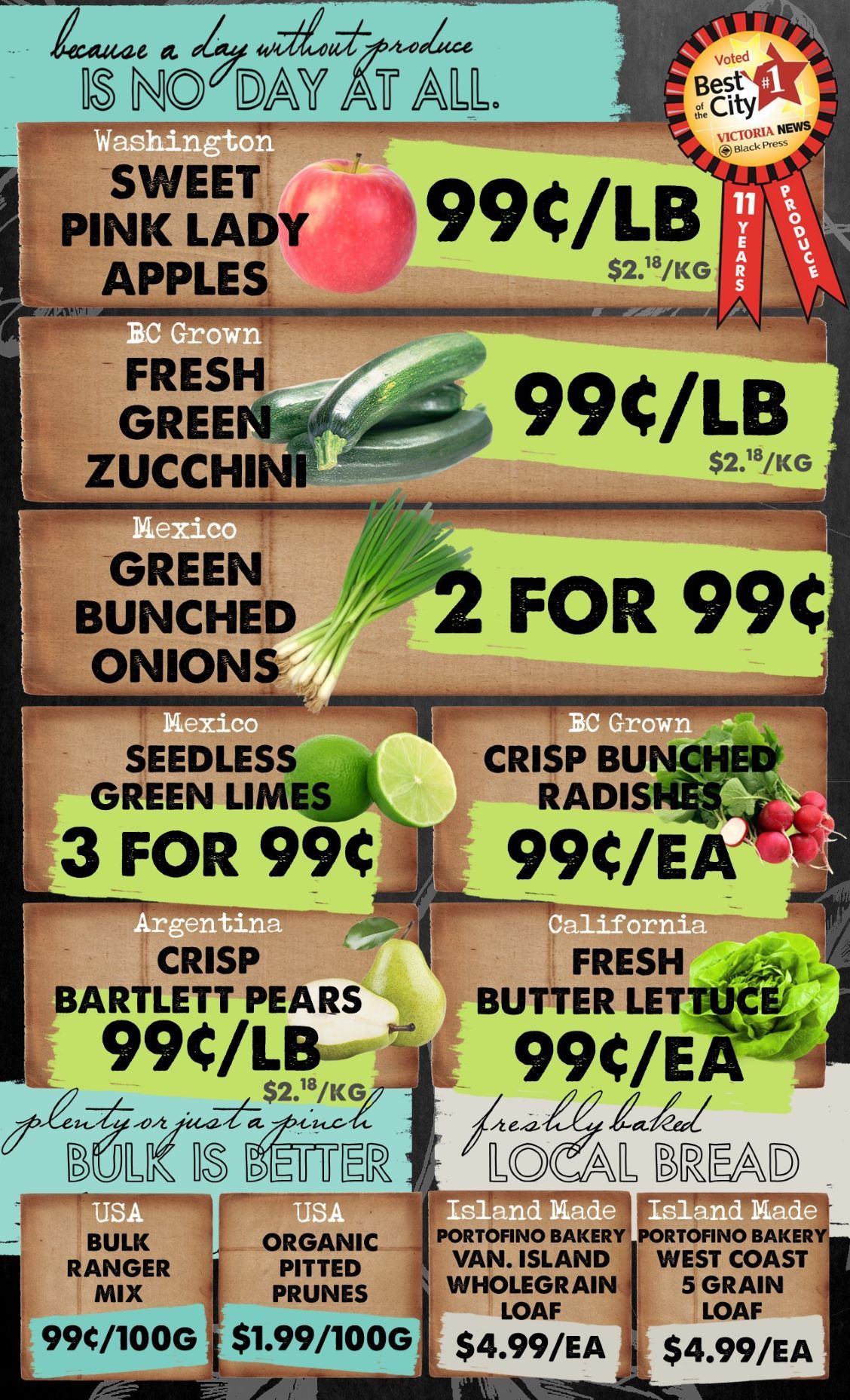 The Root Cellar Flyer July 8 to 14