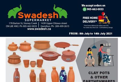 Swadesh Supermarket Flyer July 8 to 14