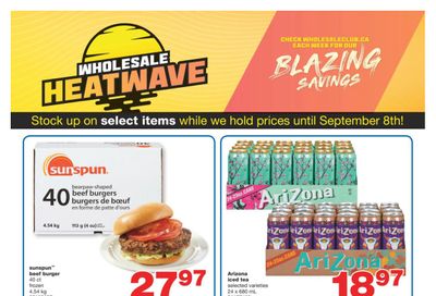 Wholesale Club Wholesale Heatwave (ON) Flyer July 8 to September 8