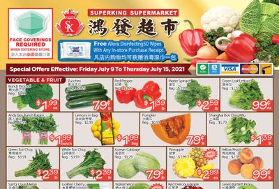 Superking Supermarket (North York) Flyer July 9 to 15