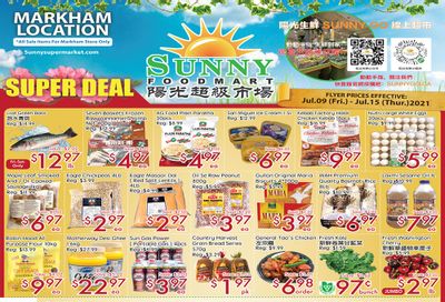 Sunny Foodmart (Markham) Flyer July 9 to 15