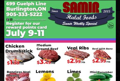 Samir Supermarket Flyer July 9 to 11